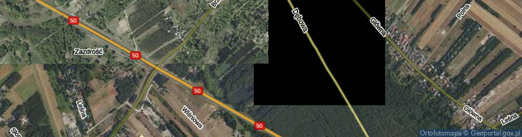 Zdjęcie satelitarne Korytów A ul.